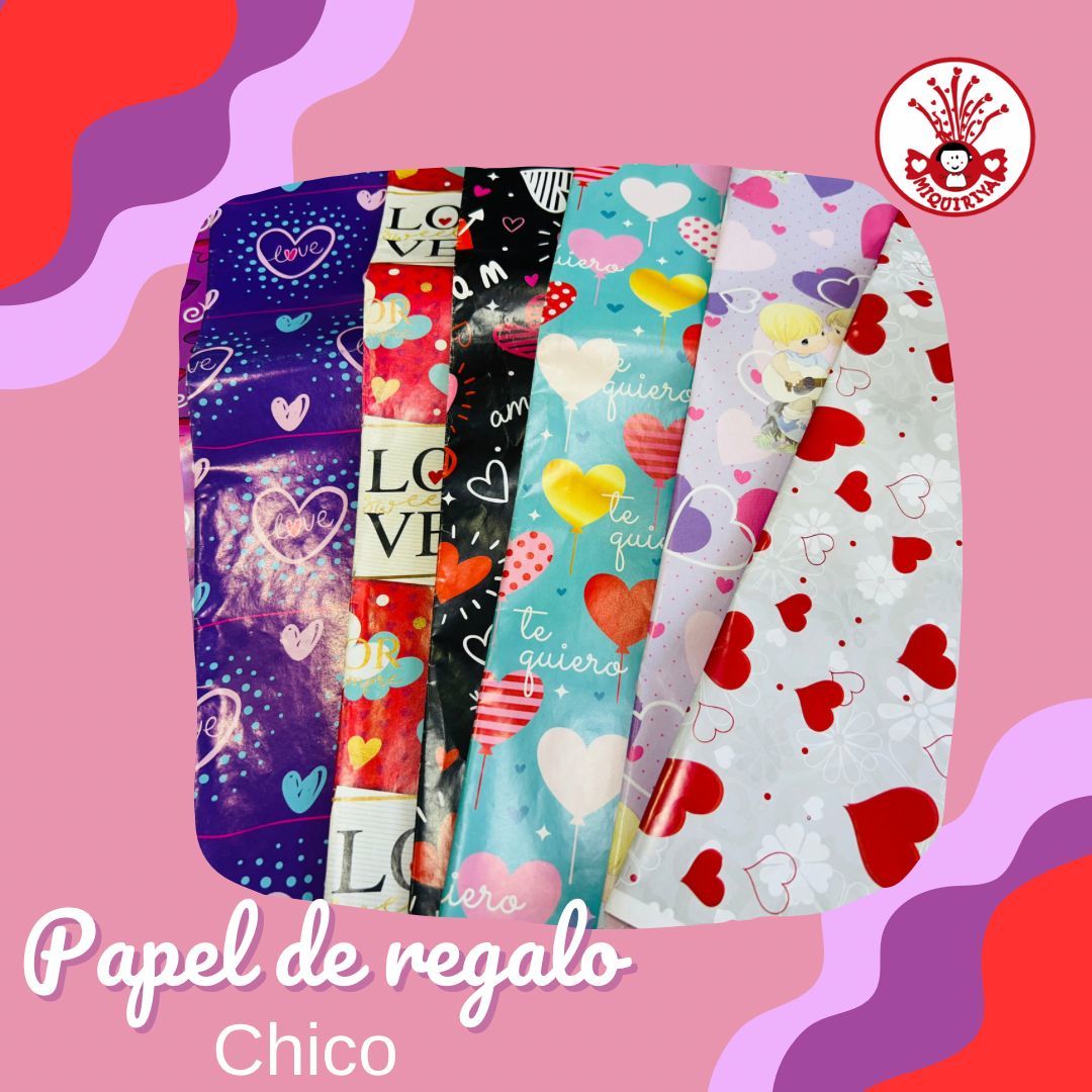 <span style="font-weight: bold;">Papel de regalo</span><br>